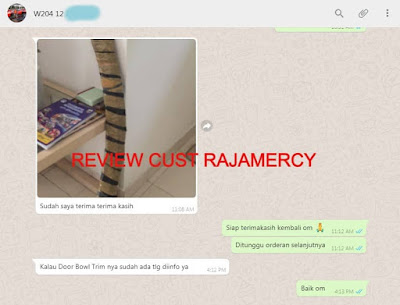 Review Customer Rajamercy Pembelian Spoiler W204