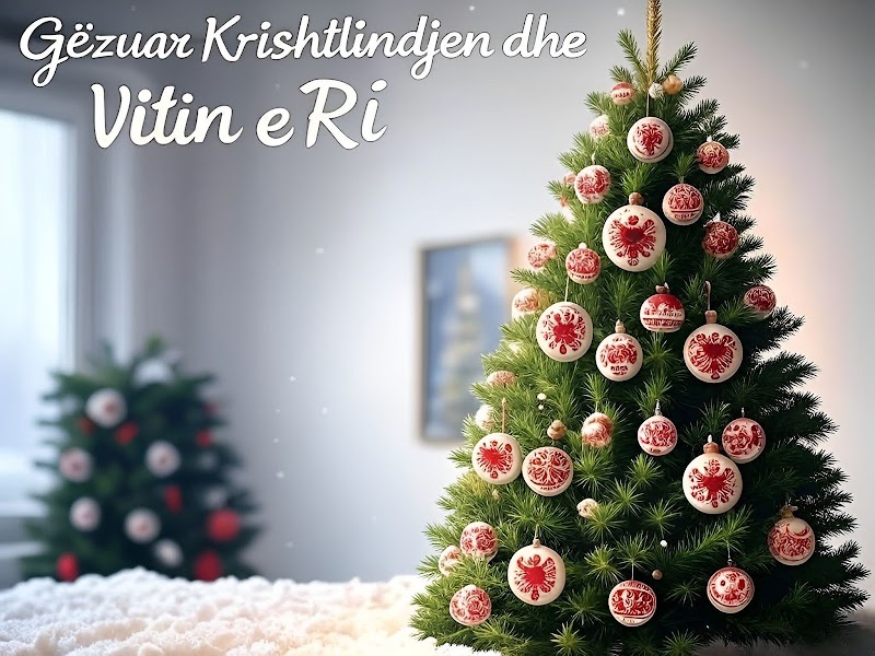 Gëzuar Krishtlindjet dhe Vitin e Ri