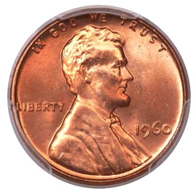 1960 lincoln penny value