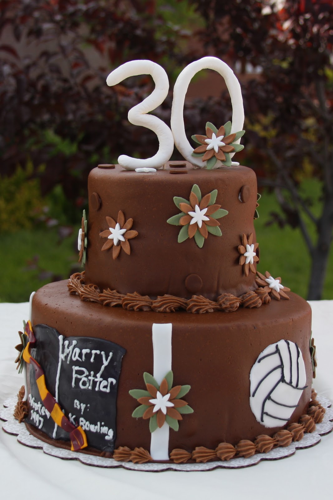 30th Birthday Cake Decorations - A Birthday Cake