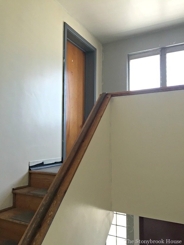 Upstairs painted