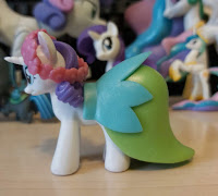 My Little Pony Bridesmaid Rarity Egmont Magazine Figure