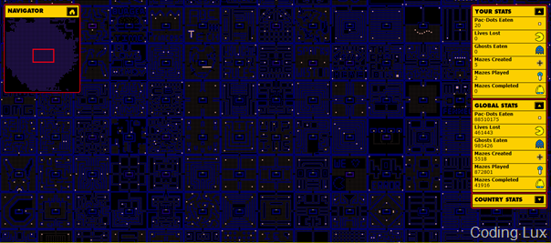 O Maior Labirinto de PacMan