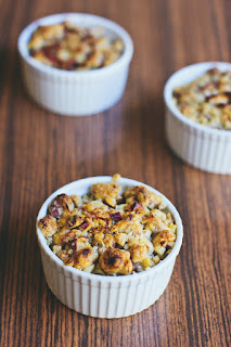 Glutenfreier Kuchen - Rezept für einen Apfel-Crumble