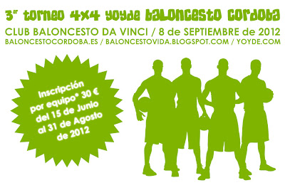 Banner del Torneo 4x4 Baloncesto Córdoba