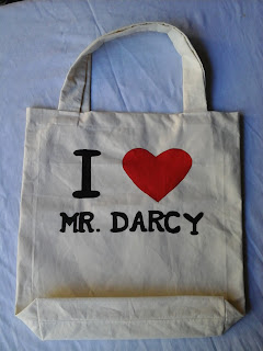 Bolsa I Heart/Love Mr. Darcy