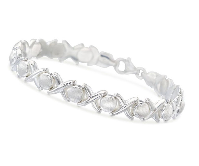 Sterling Silver XO Bracelet