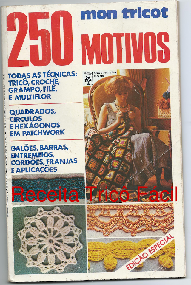 mont tricot 250 Motivos / Ano VI- N 39 -A - Edição especial