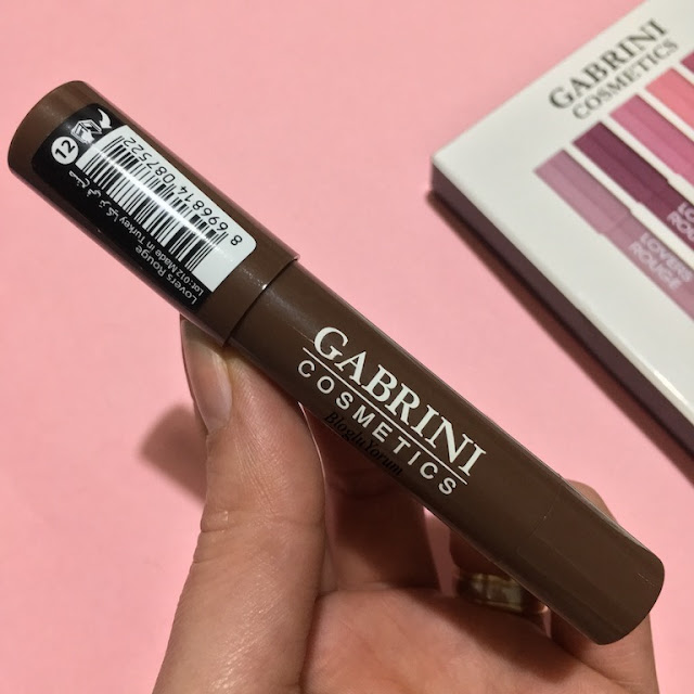 gabrini cosmetics lovers rouge ruj 12