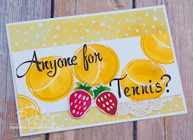 Anyone for Tennis Card Featuring the Suite of the Week - Fruit Stand from Stampin' Up! UK