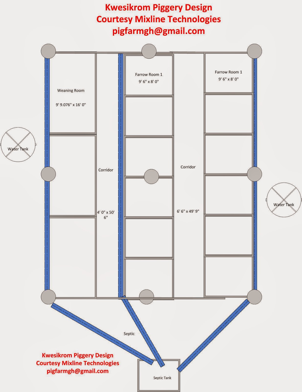 Design Of A Piggery House  Modern Design