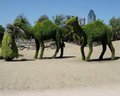 16 Highly creative Green Sculptures Seen On www.coolpicturegallery.net