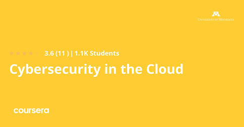 Best coursera course to learn Cloud Security
