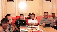 Dandim Ambon Ajak Perwira Ikuti Zoom Metting Penanganan Konflik Sosial Di Haruku