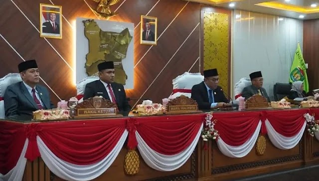 DRPD Kota Prabumulih Gelar Rapat Paripurna Ke-XXIV Tahun 2025, Penyampaian Fraksi Terhadap Ranperda Tentang Laporan LPJ 2024
