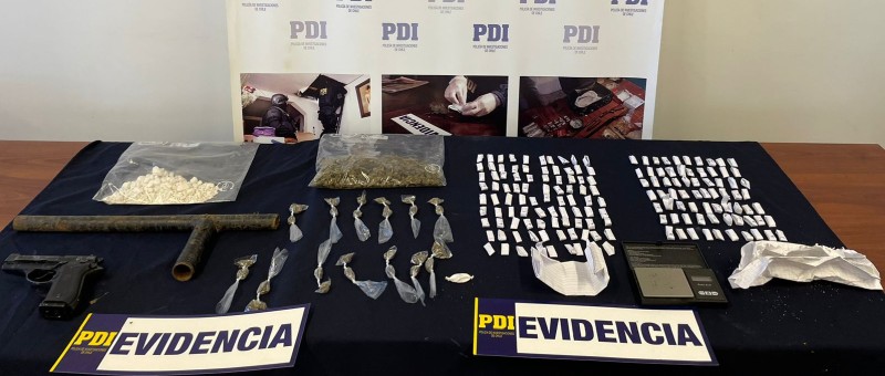 PDI detiene a hermanos que comercializaban drogas en Osorno