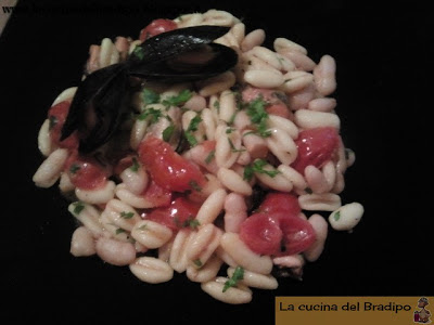 Cavatelli fagioli e cozze