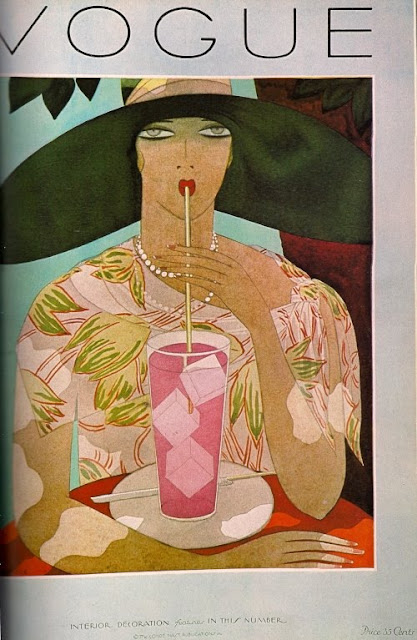  Helen Dryden - Vogue cover - march , 1923 