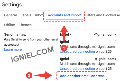 Konfigurasi Pengiriman Email Pribadi Di Gmail