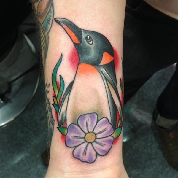 Tatuagens de pinguins