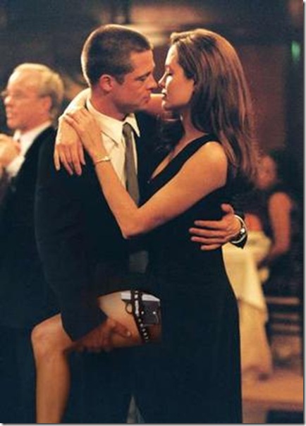 Brad Pitt and Angelina 