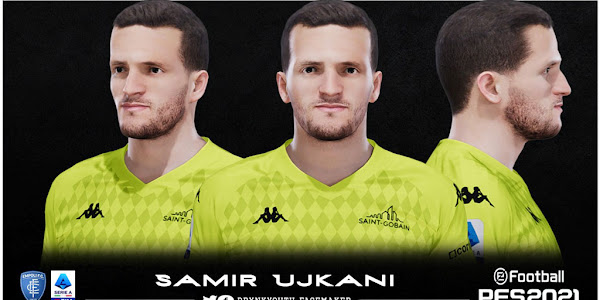eFootball PES 2021 Samir Ujkani Face