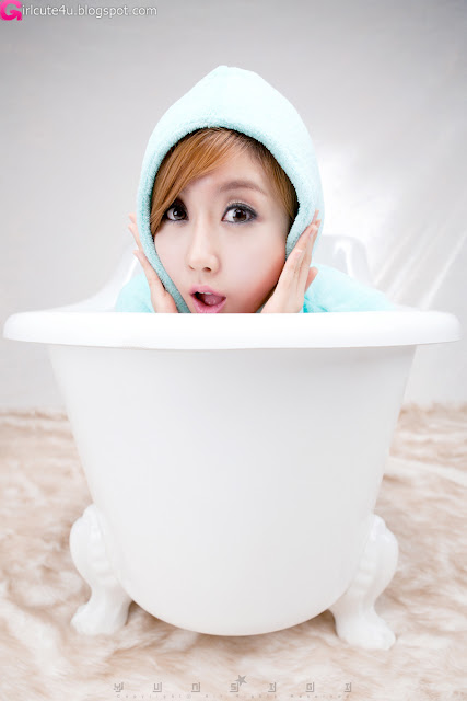 8 Choi Byeol Yee and Bathtub-very cute asian girl-girlcute4u.blogspot.com