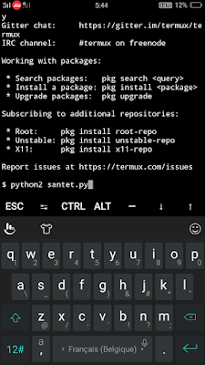 How To Use Santet Online in Termux