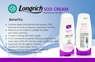 Longrich Products SOD sheep placenta body cream