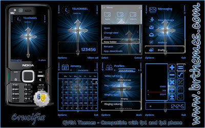 Crucifix by Blue_Ray – QVGA themes for fp1 and fp2 phone