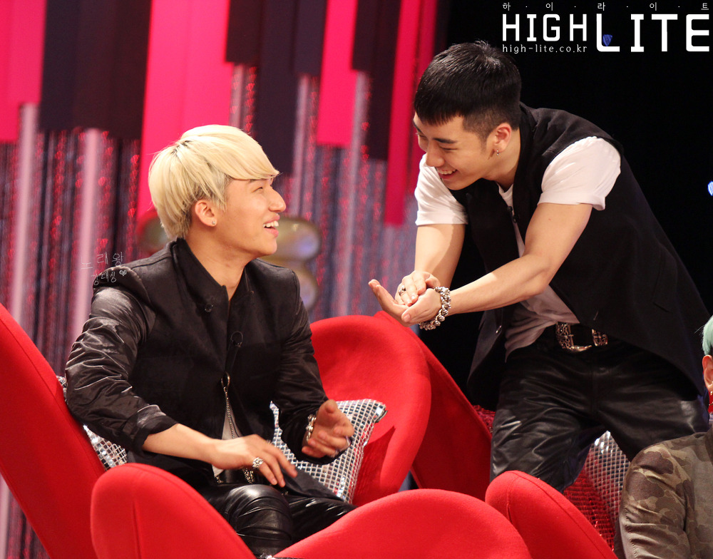 BIGBANG filming for SBS Go-Show