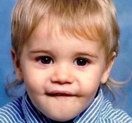 Justin Bieber quando era bebe Dia 24 11 10 Gente olha essa foto do Bieber 