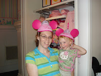 R and I, no we did not buy the princess mouse ears.