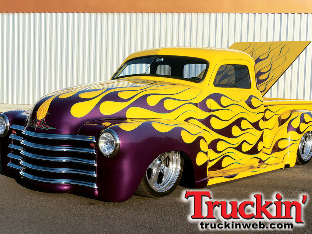 Classic Hot rod trucks picture