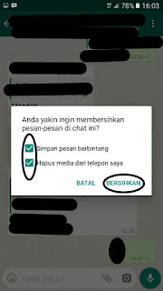  Semoga selalu dalam keadaan sehat dan dalam lindungan Allah SWT Cara Bersihkan Chat di Grup WhatsApp