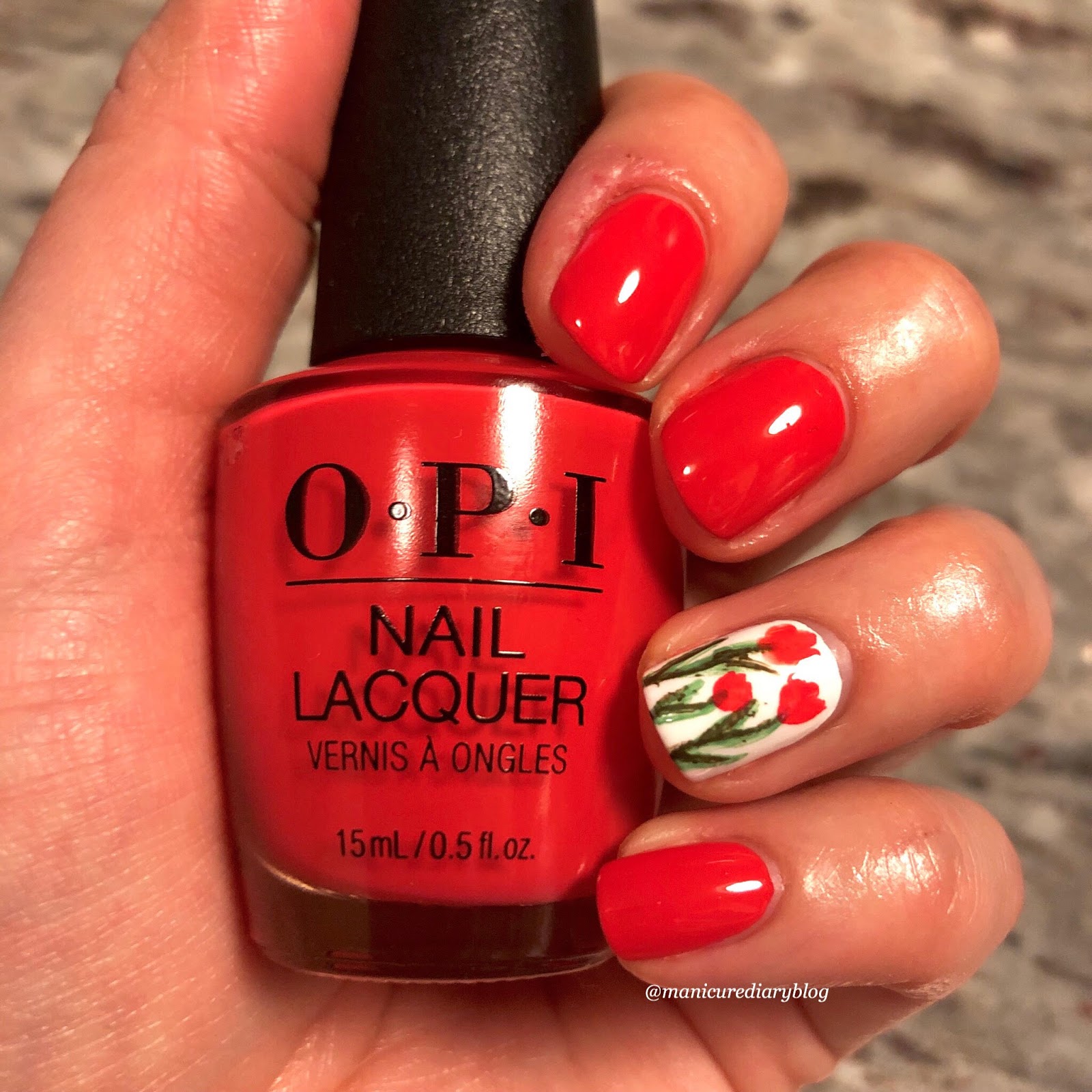 Big Apple Red® - Shiny Red Gel Nail Polish | OPI