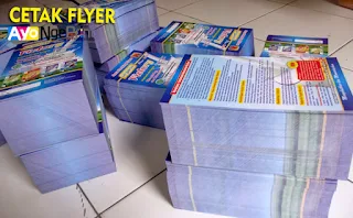 Tempat Jasa Cetak Flyer Brosur Murah di Ciemas, Sukabumi
