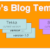 Editing your Blog's template:  advantanges and disadvantages