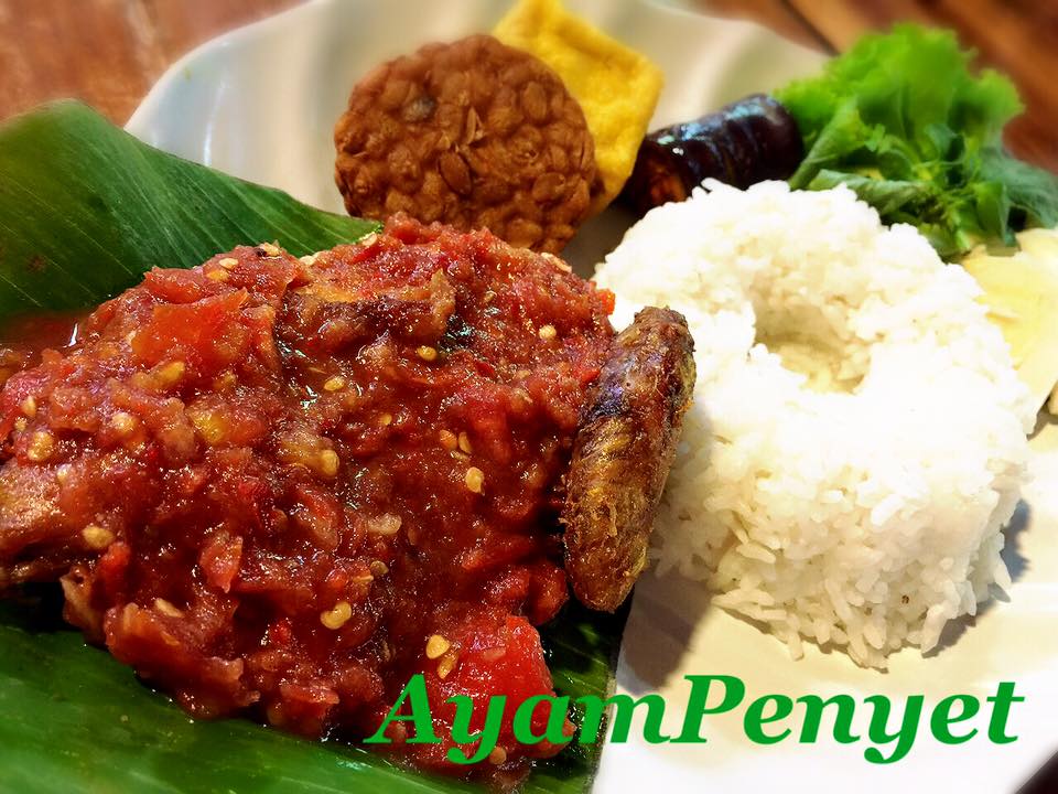 AYAM PENYET Indonesian - by Tannia Wong  Baking's Corner 