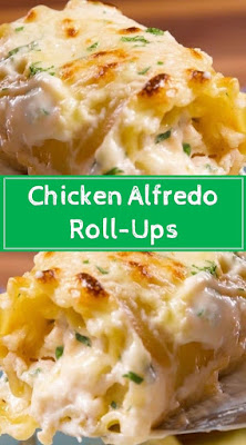 Chicken Alfredo Roll-Ups Recipe