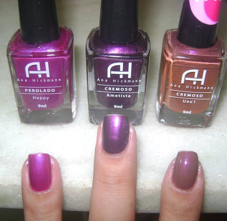 Novas cores dos esmaltes Ana Hickmann