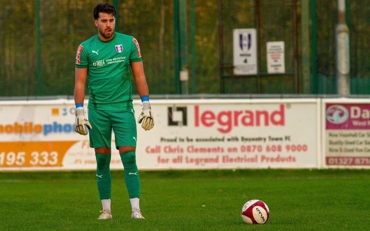 Non-league goalkeeper signs, concedes four, headbutts fan & sacked on same day