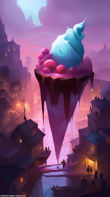 ice cream city, alien, ice cream apocalypse,ice cream,concept art,free wallpaper,phone wallpaper,ai concept art,awesome,cute,288,origami icecream concept art,hotchpotch wallpaper,cute ice cream wallpaper, origami art,summer ice cream wallpaper,colourful ice cream art, ai art,293,ice cream mania,hotchpotch wallpaper,cute ice cream,cup ice cream,ice cream wallpaper,ice cream drawing,ice cream cartoon,concept art,alien world