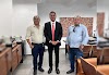 Vereador João Mãozinha é recebido pelo Senador Weverton Rocha em Brasília 