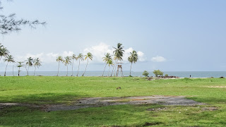 At the beach of Libreville