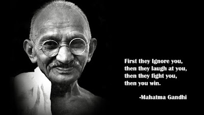 Kata Kata Mutiara Mahatma Gandhi dalam Bahasa Inggris dan Artinya