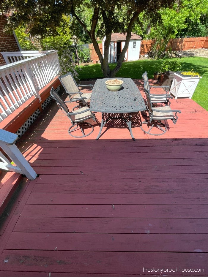 Deck Before view 2