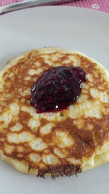 elderberry syrup on pancake