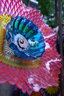 Creative Glass Garden Art