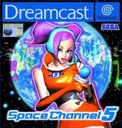 Space Channel 5 PAL Dreamcast Cover